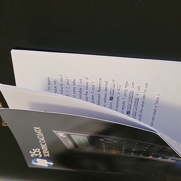 HP 35s Scientific Calculator - Black and Silver - Picture 2 of 9